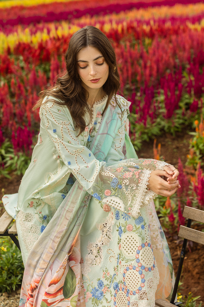Mushq | Secret Garden Hemline 25 | Starlit Lilies by Maria Faisal - Registered Vendor of : Mushq - type : Ladies Clothes - 100% original wedding dresses
