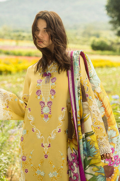 Mushq | Secret Garden Hemline 25 | Faded Sunflower by Maria Faisal - Registered Vendor of : Mushq - type : Ladies Clothes - 100% original wedding dresses