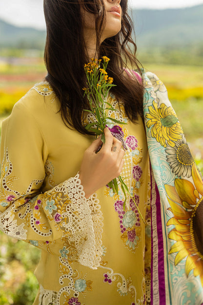 Mushq | Secret Garden Hemline 25 | Faded Sunflower by Maria Faisal - Registered Vendor of : Mushq - type : Ladies Clothes - 100% original wedding dresses