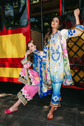 Mushq | La Dolce Hemline Prints 25 | Floral Paradise - Ladies Clothes - Maria Faisal