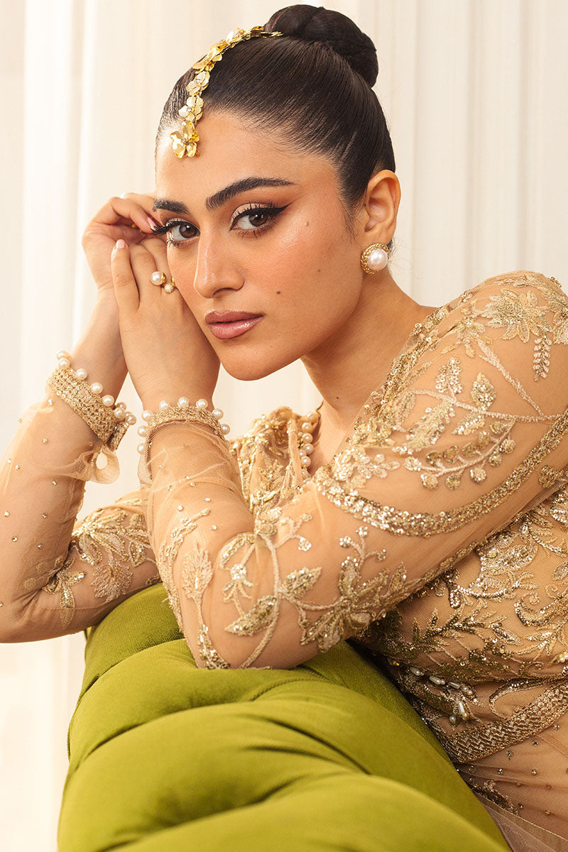 Mushq | Hemline Aura Debut Wedding Formals | CHAMOIS - Wedding Dress - Maria Faisal