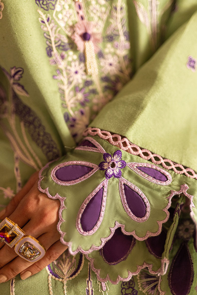 Mushq | Symphony Karandi Collection | SPARKLING NOIR - Designer Dress with Intricate embroidery and embellishments. Shop elegent wedding dress at Maria Faisal.