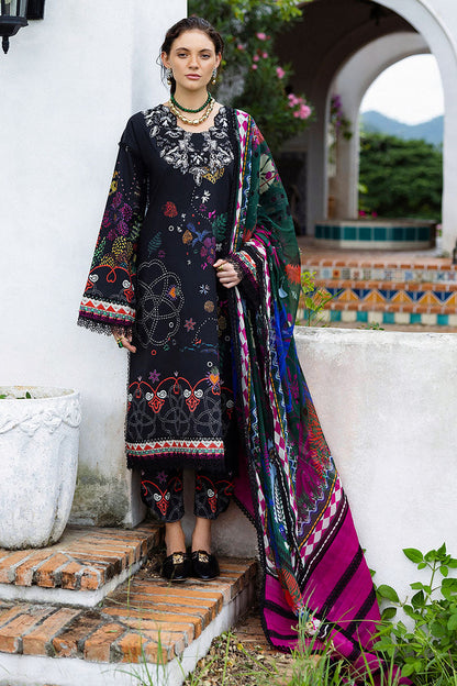 Mushq | Mirasol Printed Cambric | Medi Noche - Ladies Clothes - Maria Faisal