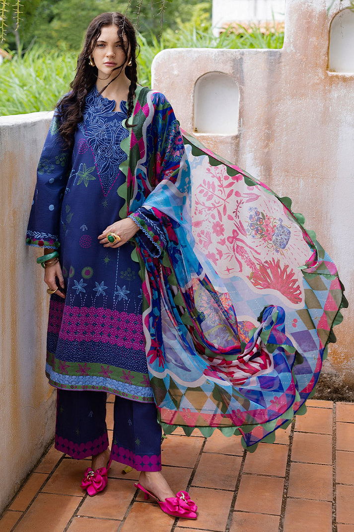 Mushq | Mirasol Printed Cambric | Amor Grito - Ladies Clothes - Maria Faisal