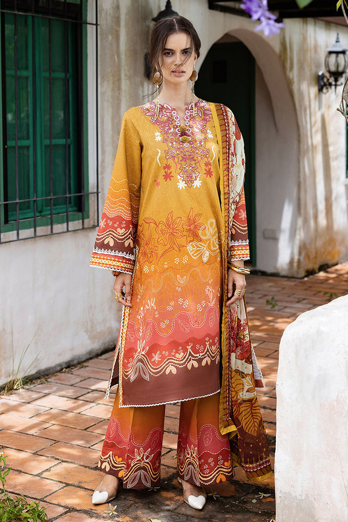 Mushq | Mirasol Printed Cambric | Desierto Sol - Ladies Clothes - Maria Faisal