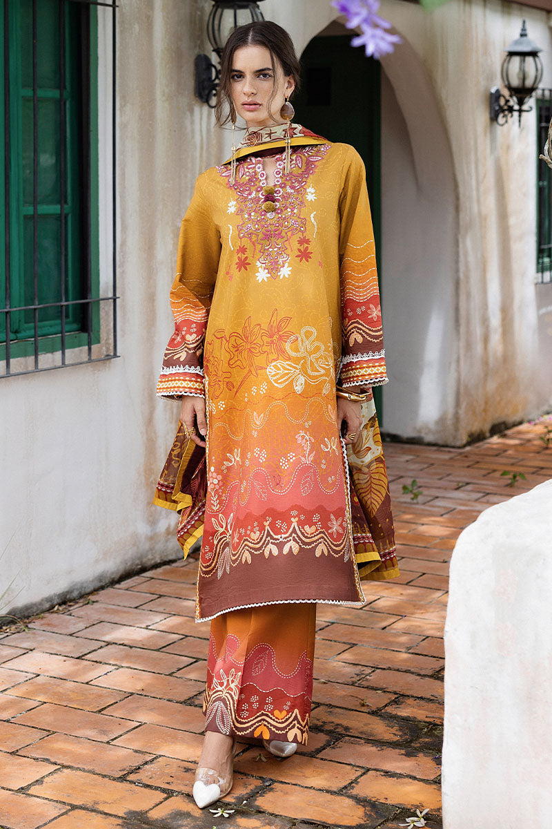 Mushq | Mirasol Printed Cambric | Desierto Sol - Ladies Clothes - Maria Faisal