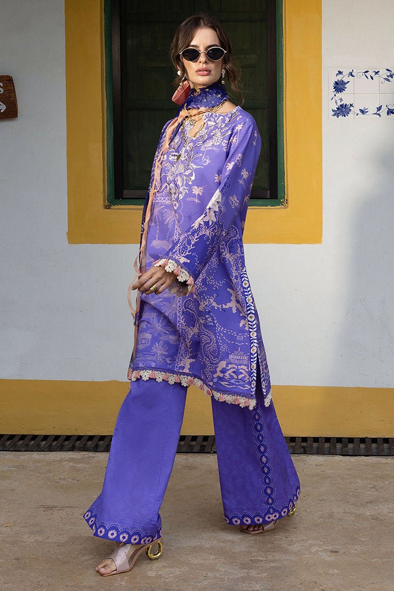 Mushq | Mirasol Printed Cambric | Alma Mia - Ladies Clothes - Maria Faisal