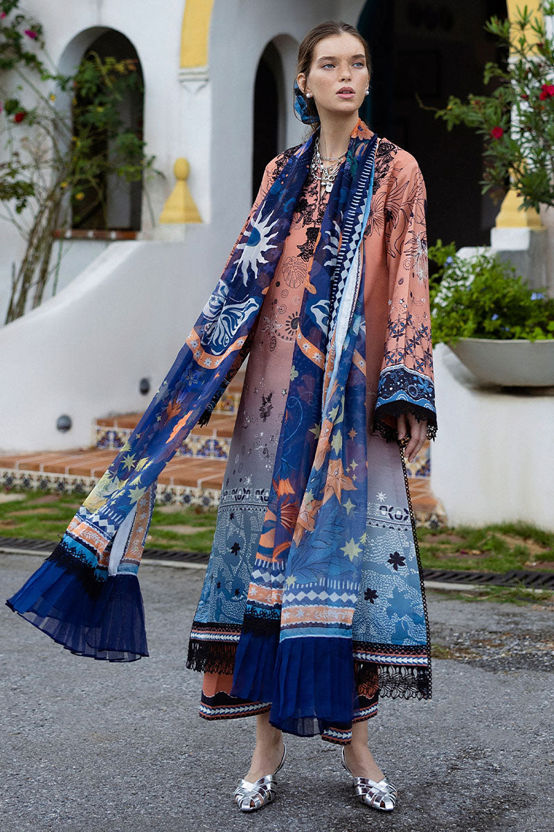 Mushq | Mirasol Printed Cambric | Viento Vivi - Ladies Clothes - Maria Faisal