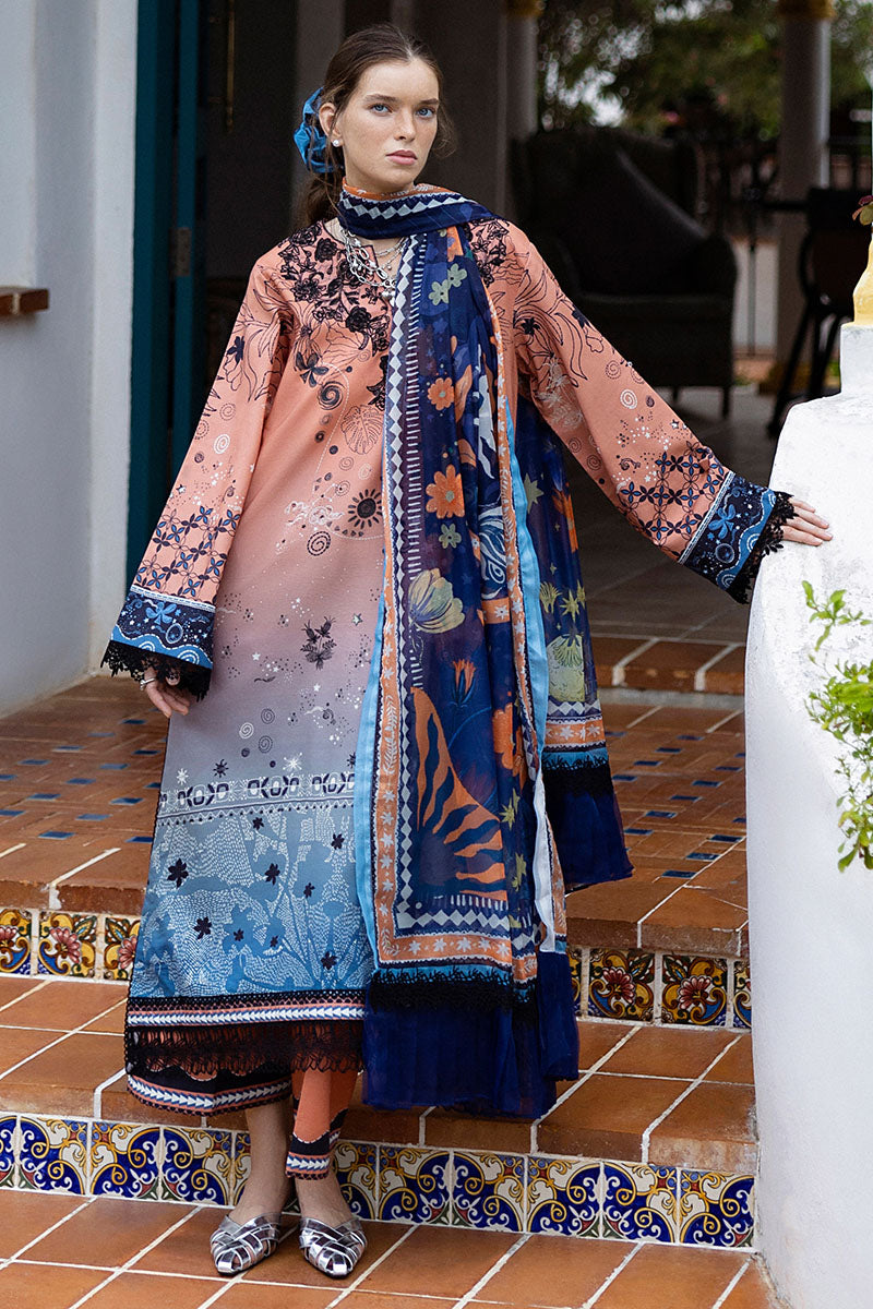 Mushq | Mirasol Printed Cambric | Viento Vivi - Ladies Clothes - Maria Faisal