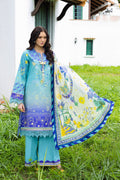 Mushq | Mirasol Printed Cambric | Mar Azul - Ladies Clothes - Maria Faisal
