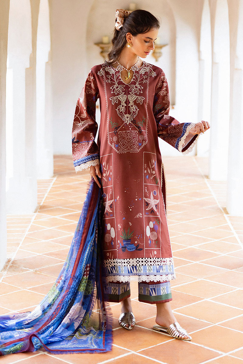 Mushq | Mirasol Printed Cambric | Santo Mio - Ladies Clothes - Maria Faisal
