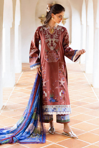 Mushq | Mirasol Printed Cambric | Santo Mio - Ladies Clothes - Maria Faisal