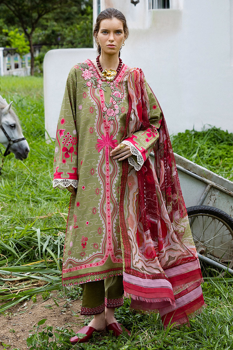 Mushq | Mirasol Printed Cambric | Cielo Sol - Ladies Clothes - Maria Faisal