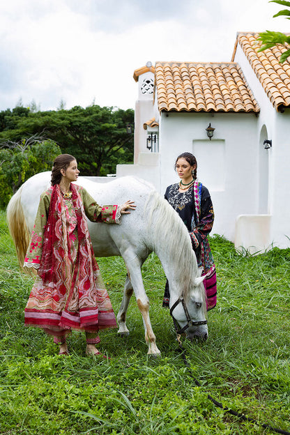 Mushq | Mirasol Printed Cambric | Cielo Sol - Ladies Clothes - Maria Faisal