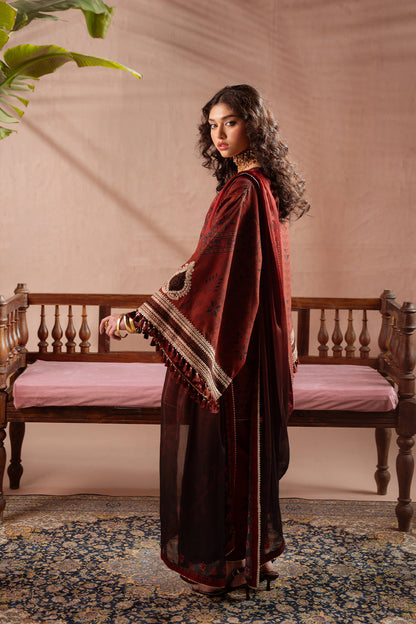 Saira Rizwan | Ramadan Edit 26 | SIA- SRRSP-26-06 - Dress - available at Maria Faisal in UK and USA.