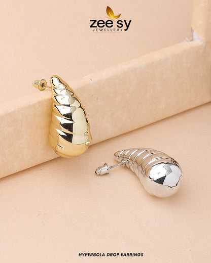 Hyperbola Drop Earrings - Earrings 