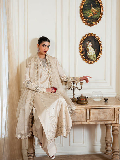 Epoque | Elysia Luxury Pret | Haze - Luxury Dress - available at Maria Faisal in UK and USA.