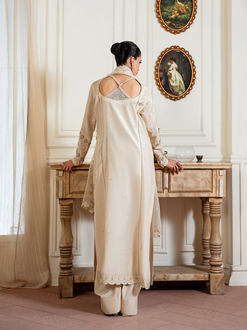 Epoque | Elysia Luxury Pret | Haze - Luxury Dress - available at Maria Faisal in UK and USA.