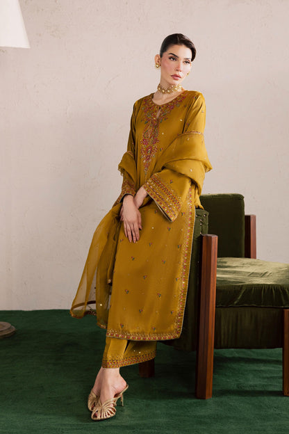 Batik | Festive Eid 26 | Hera - Luxury Dress - available at Maria Faisal in UK and USA.