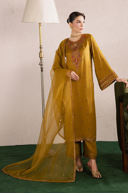 Batik | Festive Eid 26 | Hera - Luxury Dress - available at Maria Faisal in UK and USA.