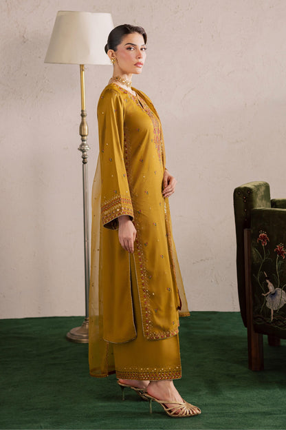 Batik | Festive Eid 26 | Hera - Luxury Dress - available at Maria Faisal in UK and USA.