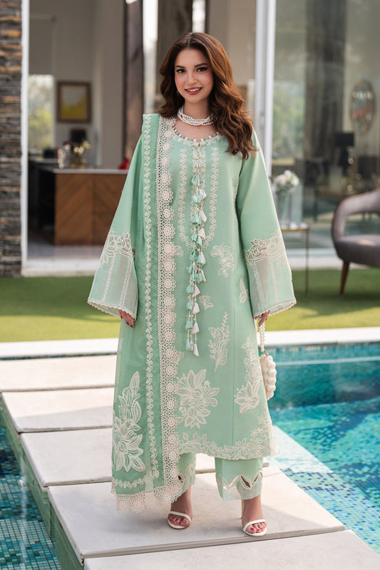 Rangrasiya | Carnation Eid Edit 26 | Hiba - Luxury Dress - available at Maria Faisal in UK and USA.