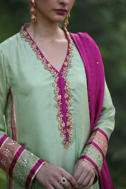 Hue Pret | Farasha Luxury Pret | Mishfa - Ladies Clothes - Maria Faisal