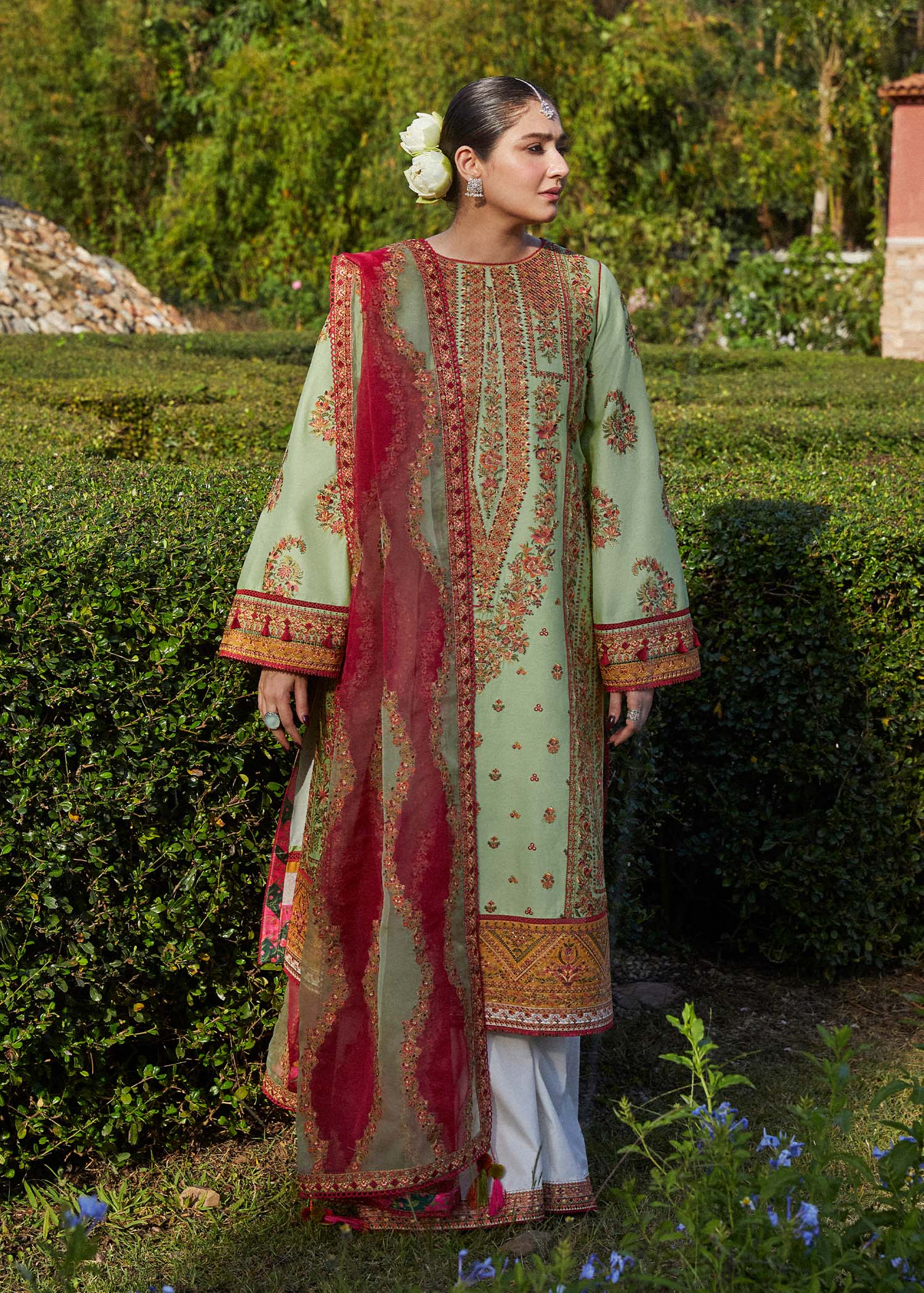 Hussain Rehar | Zaiba-Eid Lawn Collection24 | Gul Bahar - Waniyas