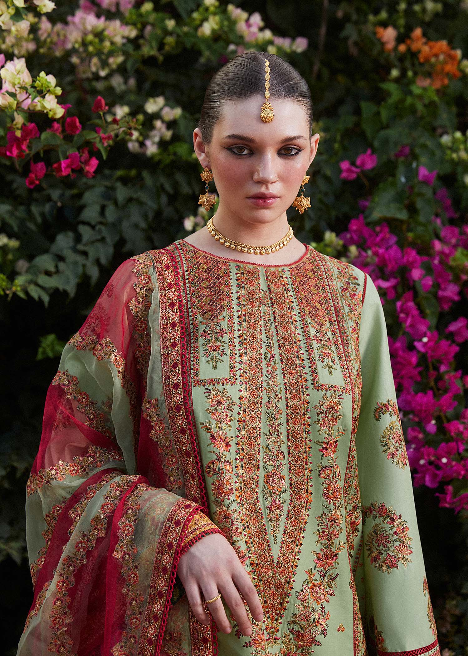Hussain Rehar | Zaiba-Eid Lawn Collection24 | Gul Bahar - Waniyas