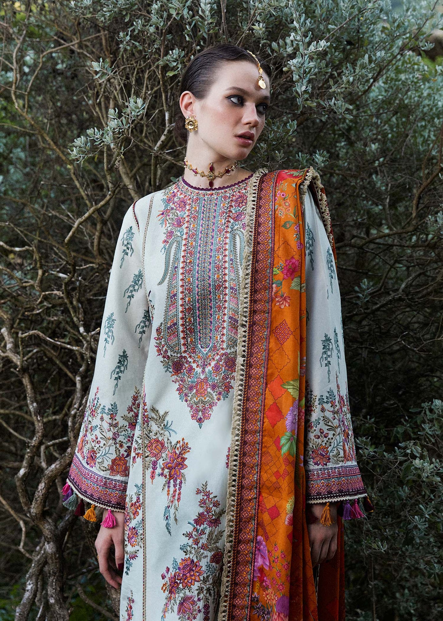 Hussain Rehar | Zaiba-Eid Lawn Collection24 | Sumbul - Waniyas