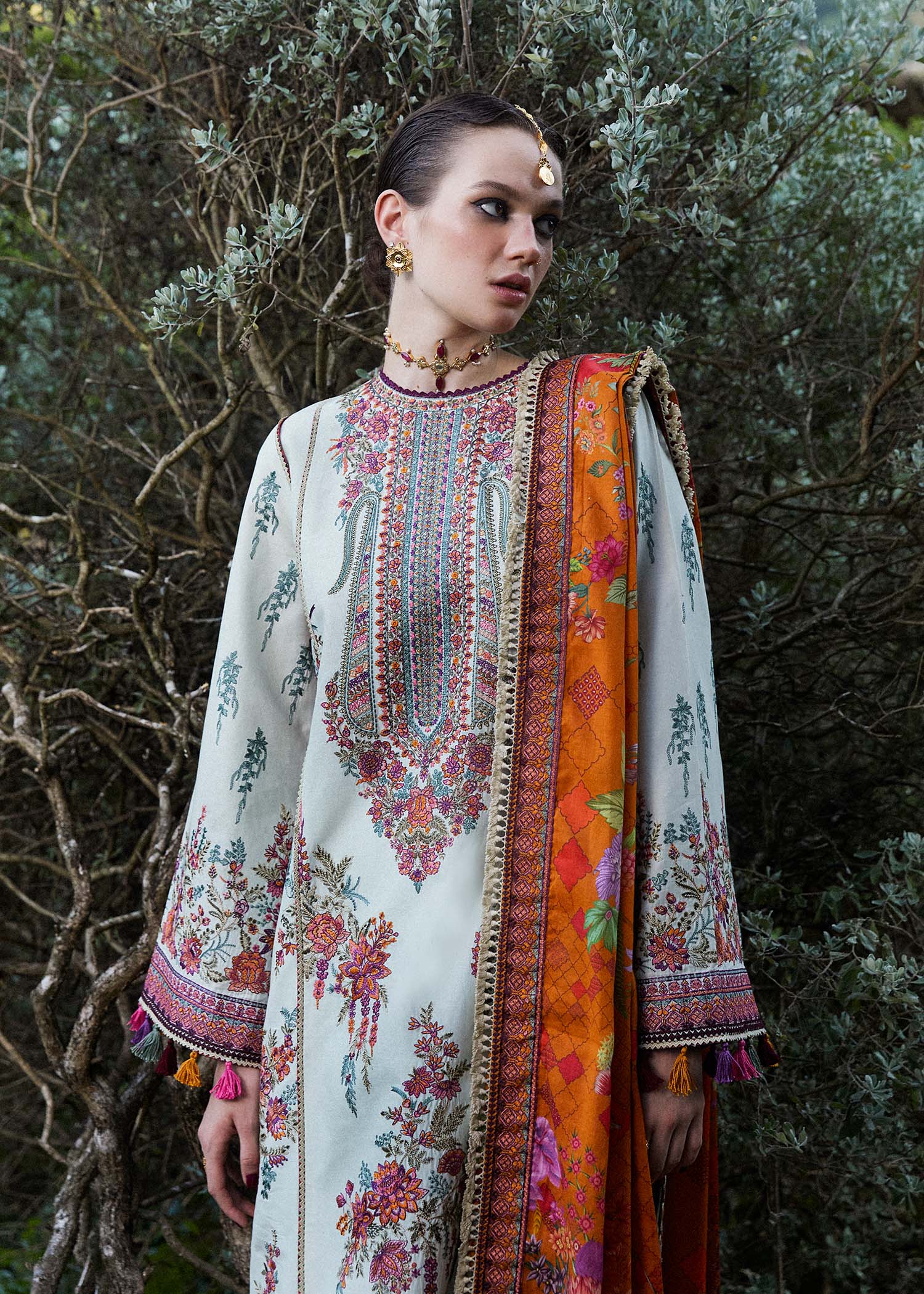 Hussain Rehar | Zaiba-Eid Lawn Collection24 | Sumbul - Waniyas