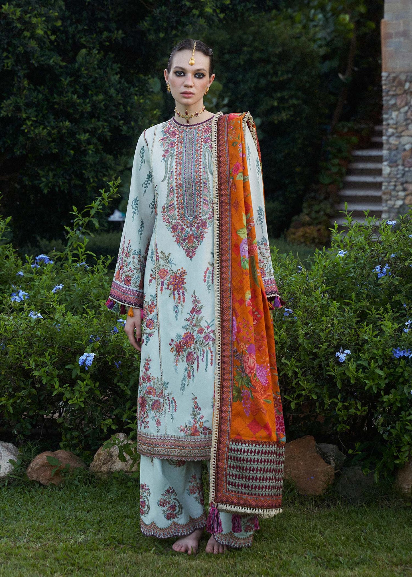 Hussain Rehar | Zaiba-Eid Lawn Collection24 | Sumbul - Waniyas