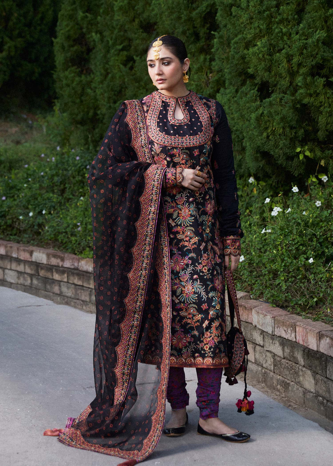 Hussain Rehar | Zaiba-Eid Lawn Collection24 | Siyaan - Waniyas