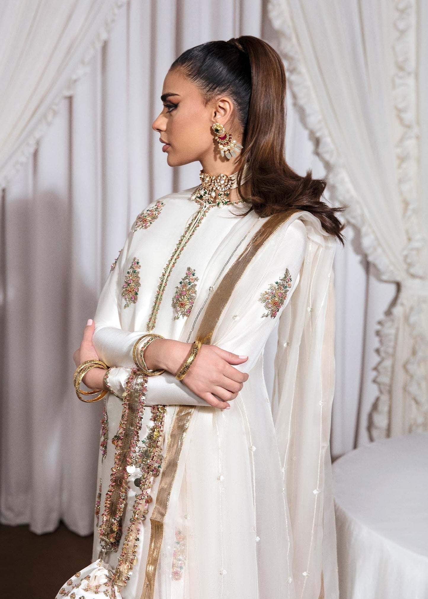 Hussain Rehar | Basic Not Basic |  Blanc - Ladies Clothes 