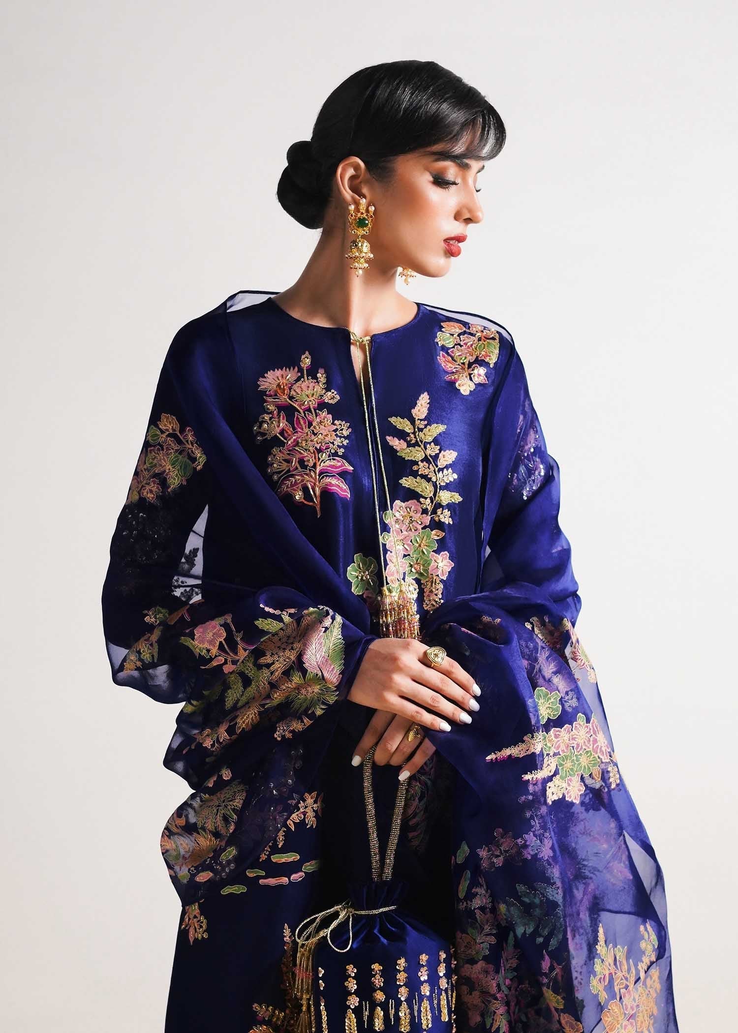 Hussain Rehar | Basic Not Basic |  Marine - Ladies Clothes 