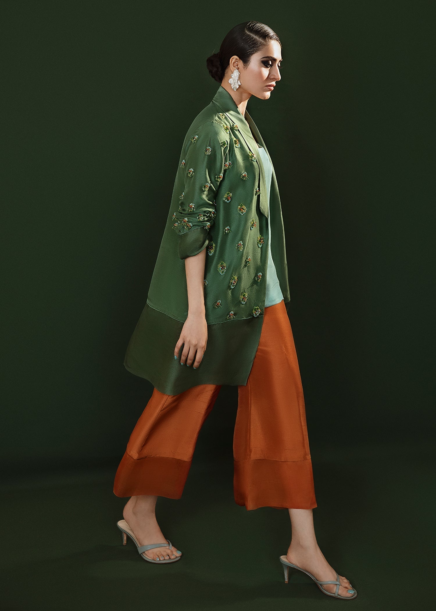 Hussain Rehar | Basic Not Basic |  Wild poppy - Ladies Clothes - Maria Faisal