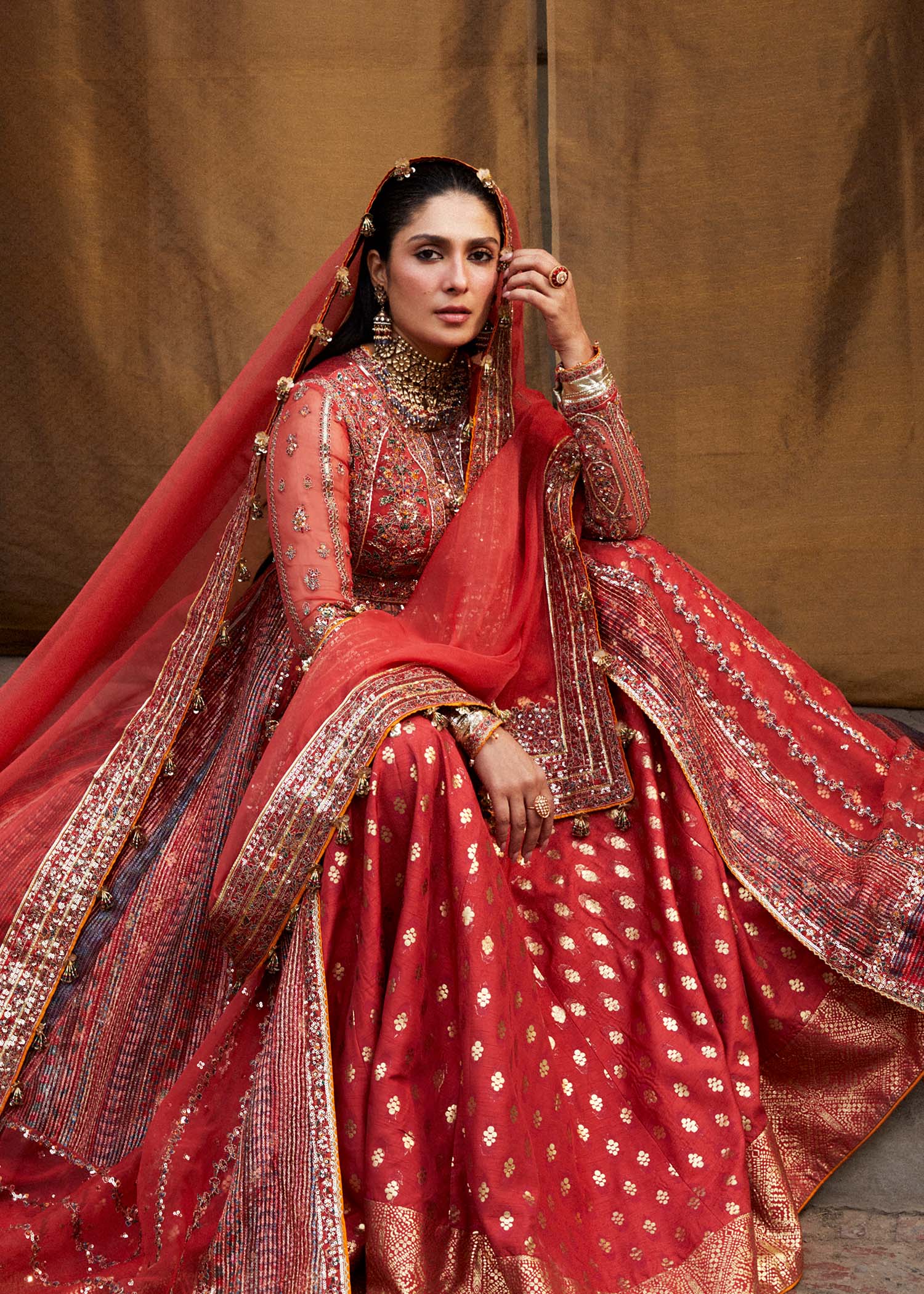 Hussain Rehar | Luxury Festive FW/24 | Bulori - Wedding Dress - Maria Faisal