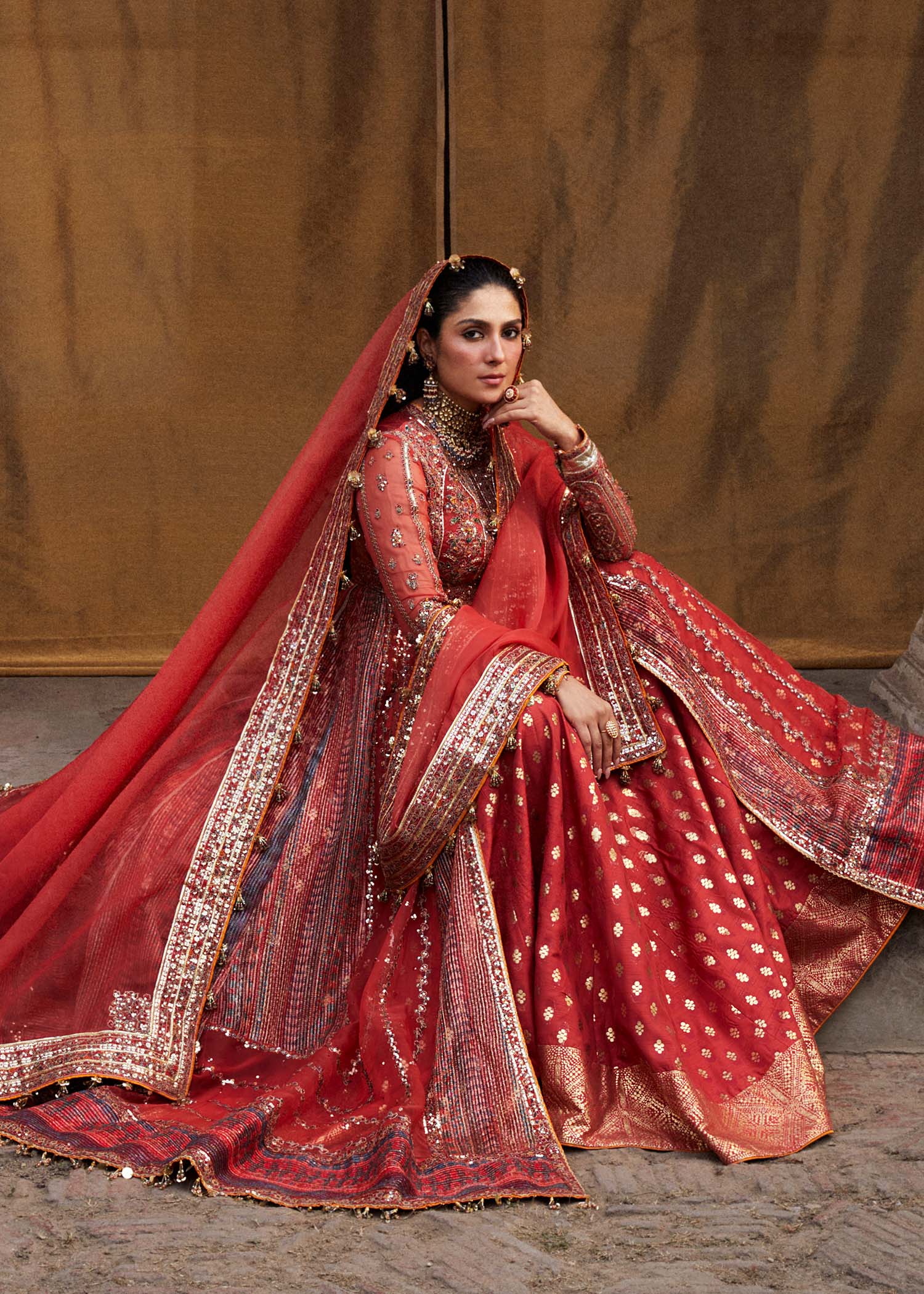 Hussain Rehar | Luxury Festive FW/24 | Bulori - Wedding Dress - Maria Faisal