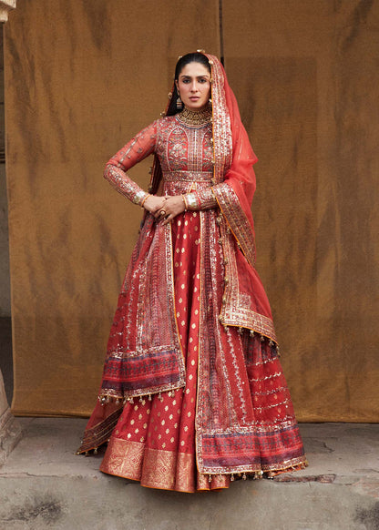 Hussain Rehar | Luxury Festive FW/24 | Bulori - Wedding Dress - Maria Faisal