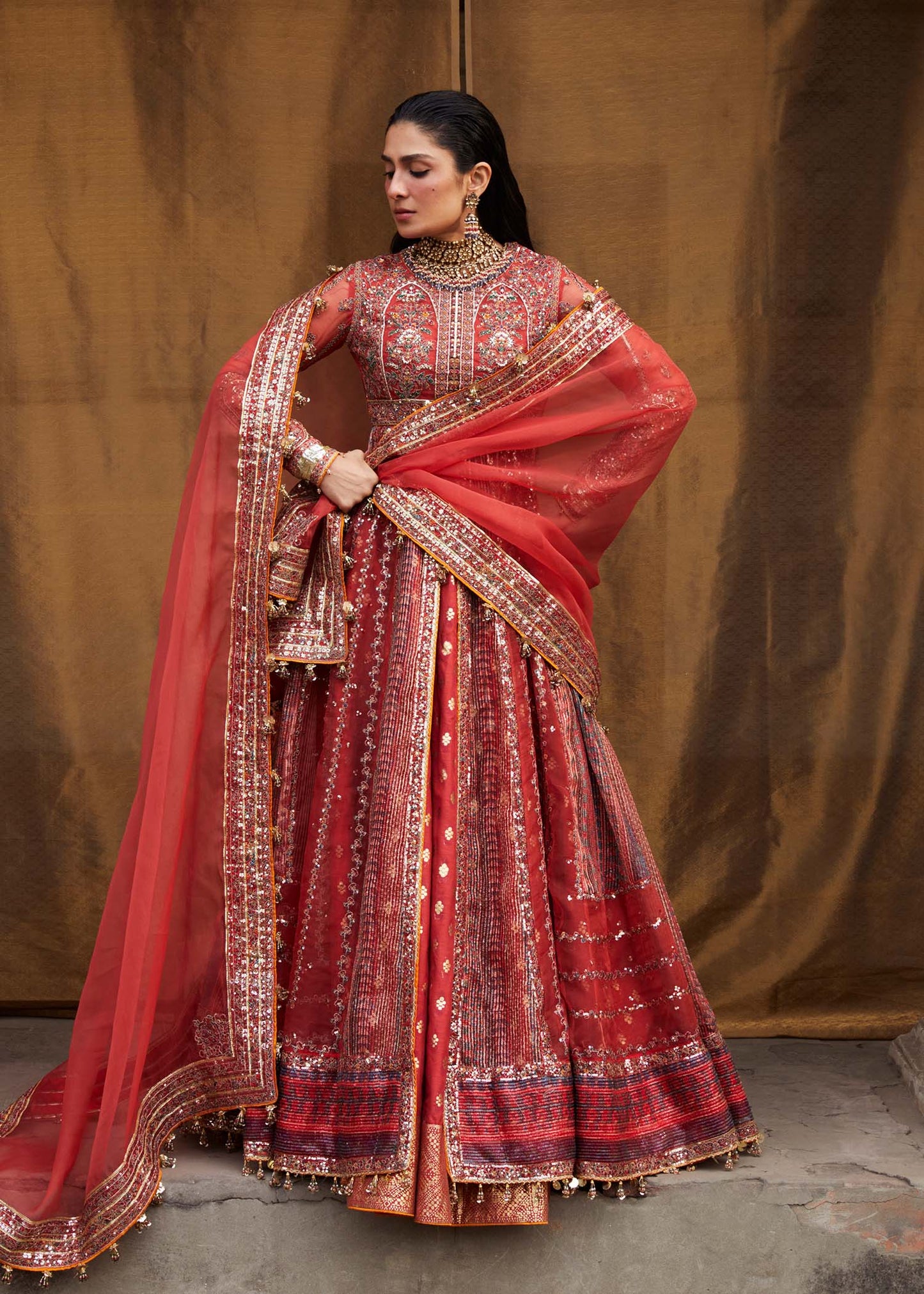 Hussain Rehar | Luxury Festive FW/24 | Bulori - Wedding Dress - Maria Faisal