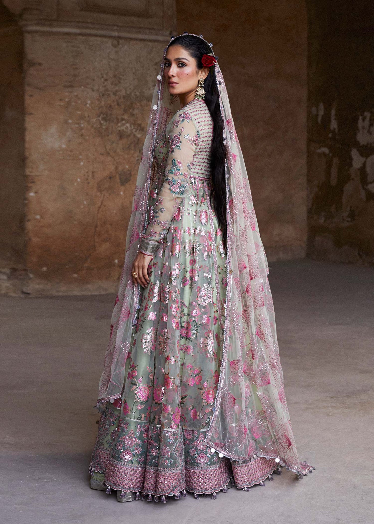 Hussain Rehar | Luxury Festive FW/24 | Pankh - Wedding Dress - Maria Faisal