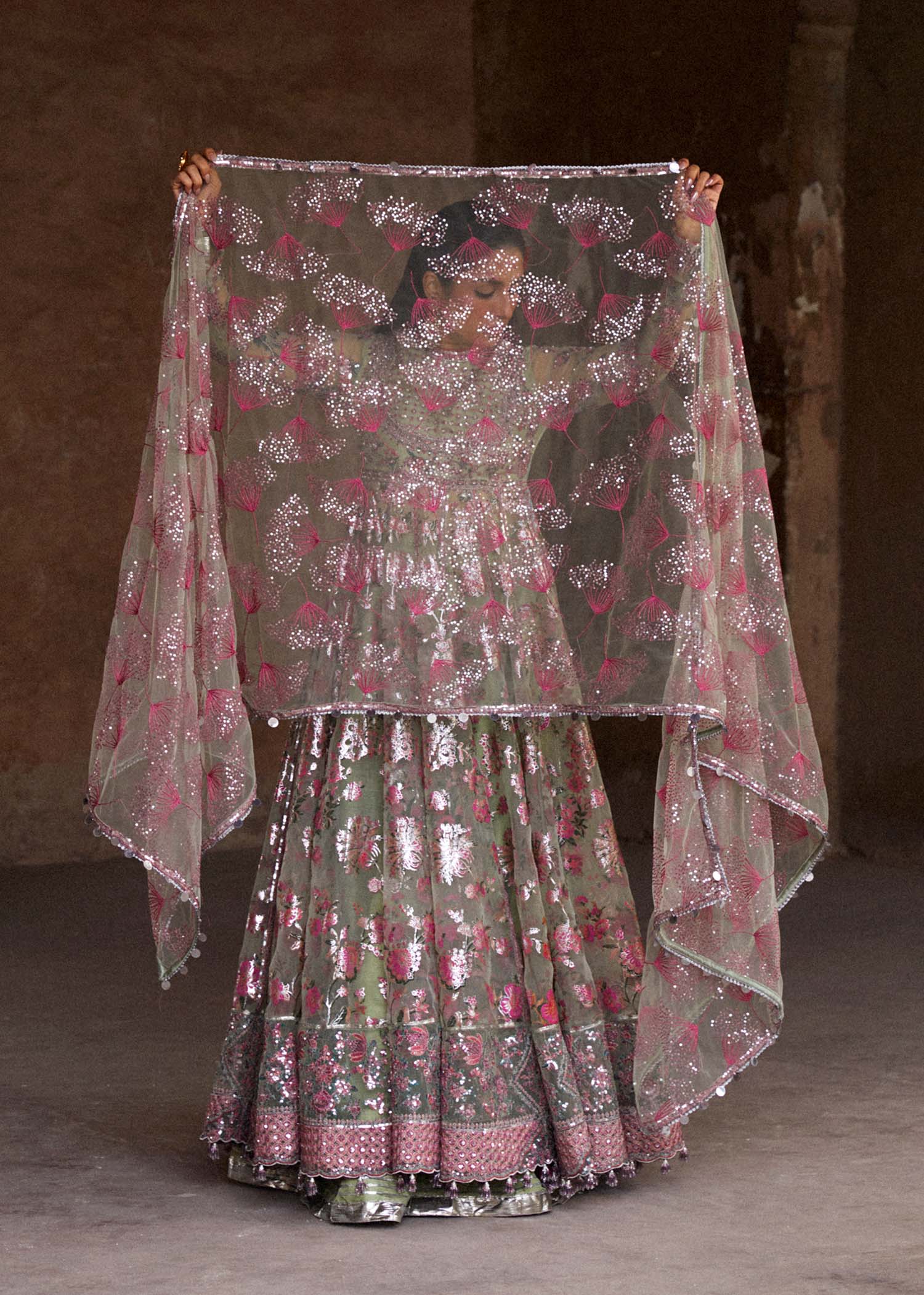 Hussain Rehar | Luxury Festive FW/24 | Pankh - Wedding Dress - Maria Faisal