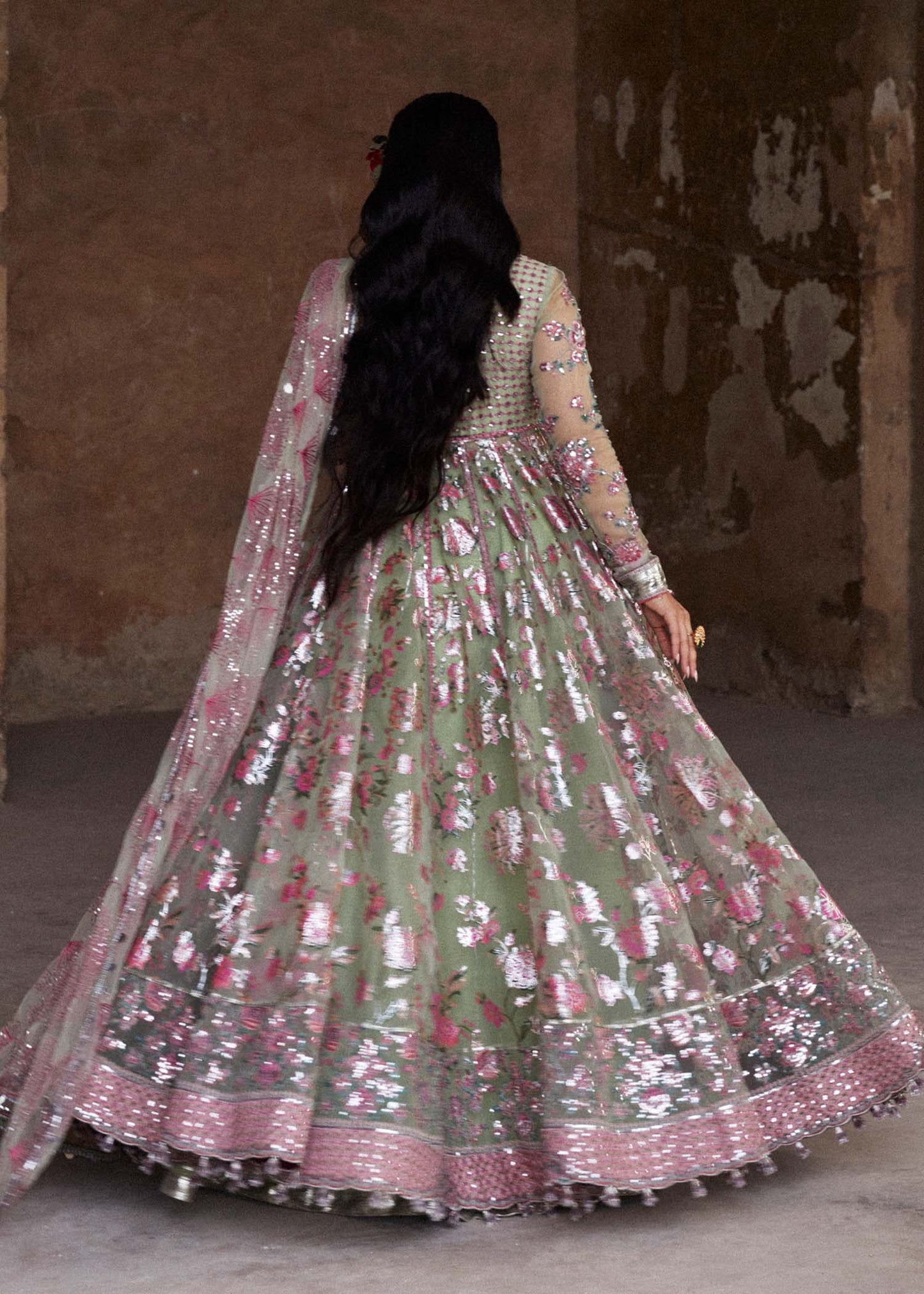 Hussain Rehar | Luxury Festive FW/24 | Pankh - Wedding Dress - Maria Faisal