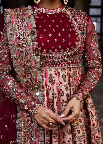 Hussain Rehar | Luxury Festive FW/24 | Alta - Wedding Dress - Maria Faisal