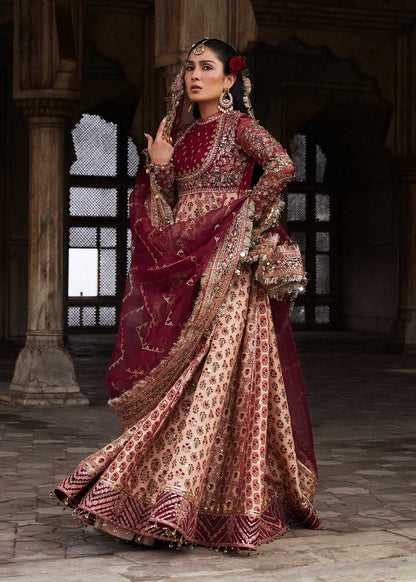 Hussain Rehar | Luxury Festive FW/24 | Alta - Wedding Dress - Maria Faisal