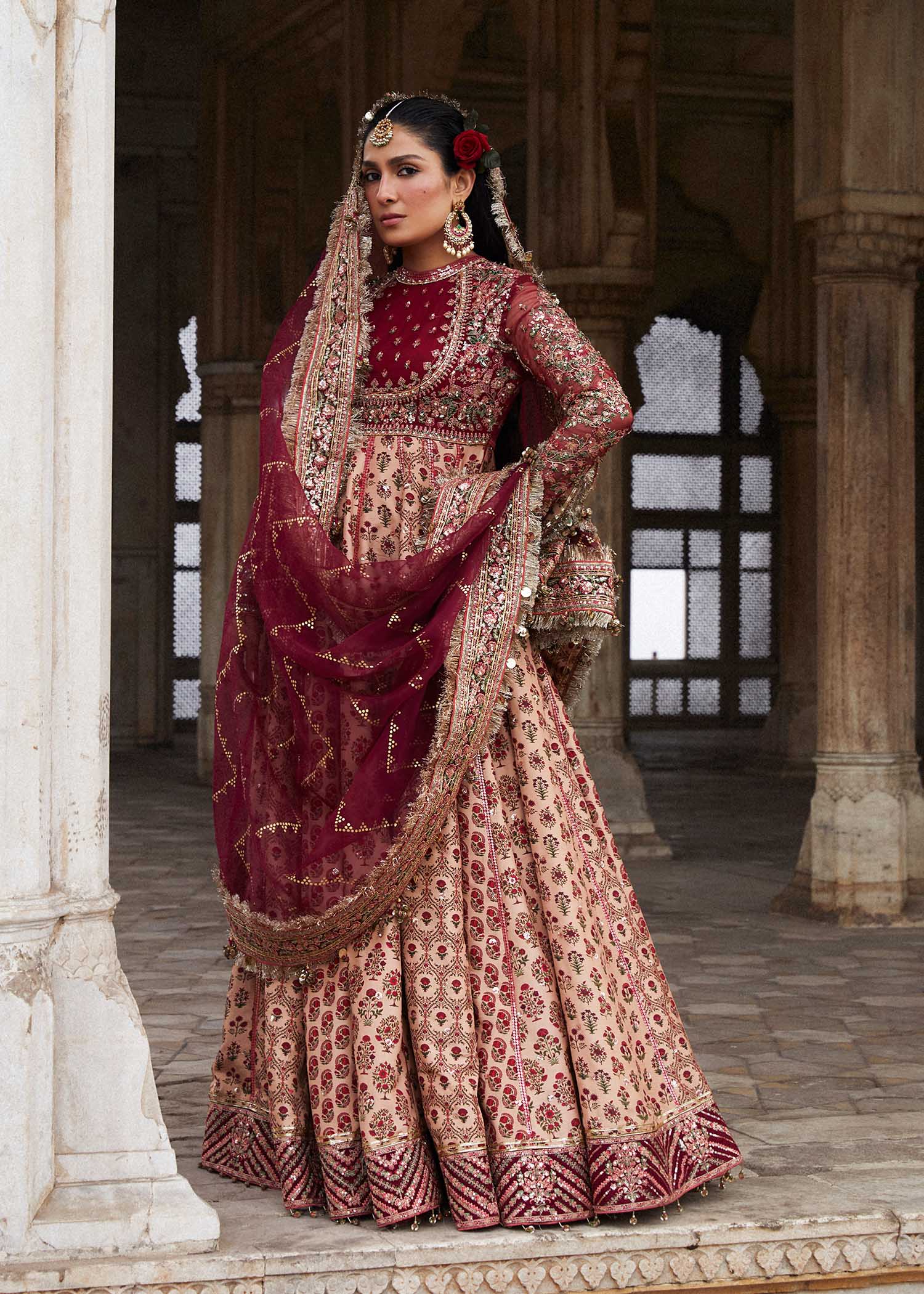 Hussain Rehar | Luxury Festive FW/24 | Alta - Wedding Dress - Maria Faisal