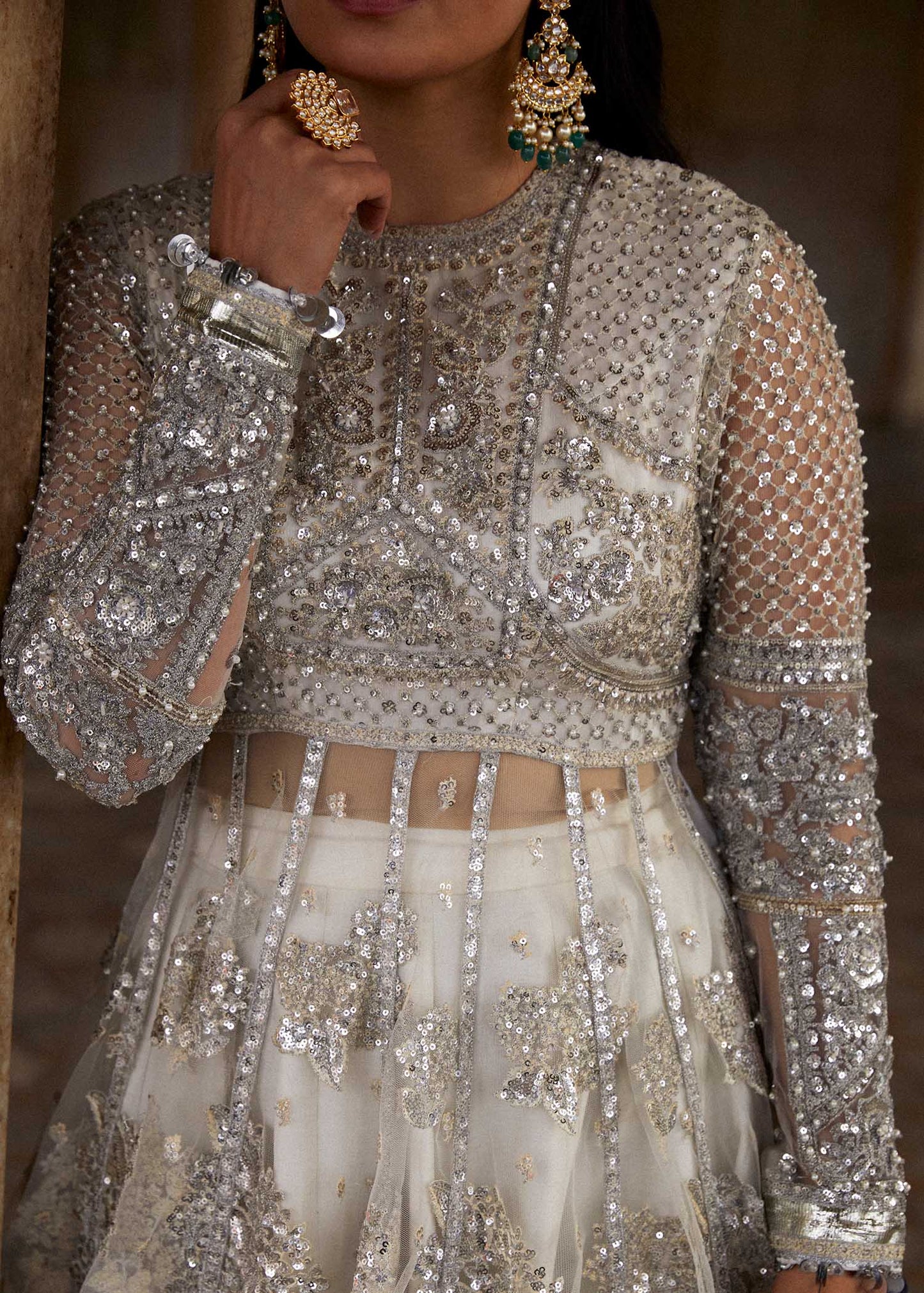 Hussain Rehar | Luxury Festive FW/24 | Imami - Wedding Dress - Maria Faisal