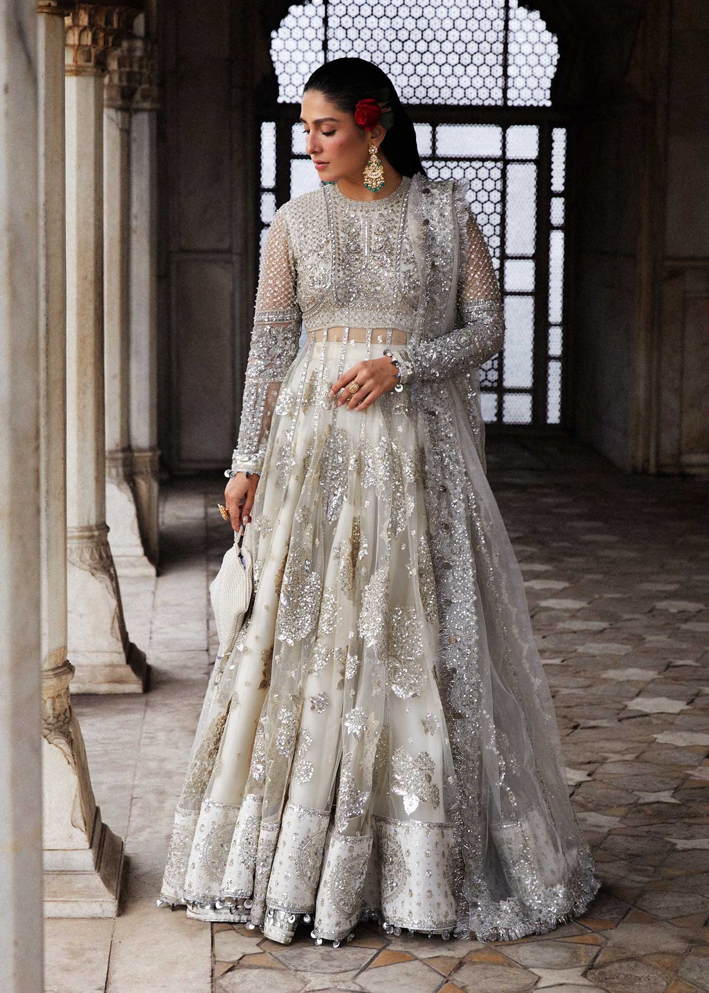 Hussain Rehar | Luxury Festive FW/24 | Imami - Wedding Dress - Maria Faisal