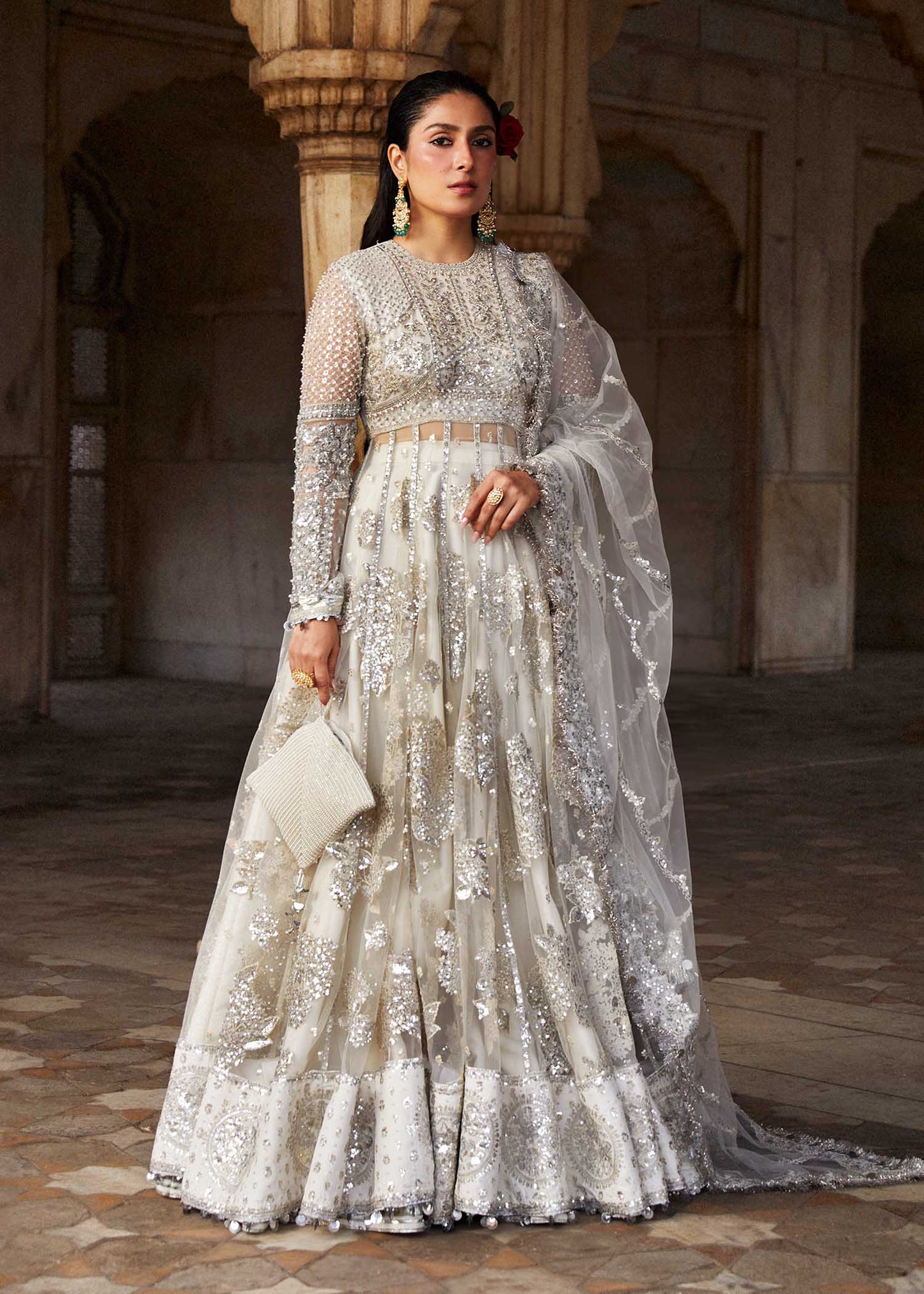 Hussain Rehar | Luxury Festive FW/24 | Imami - Wedding Dress - Maria Faisal