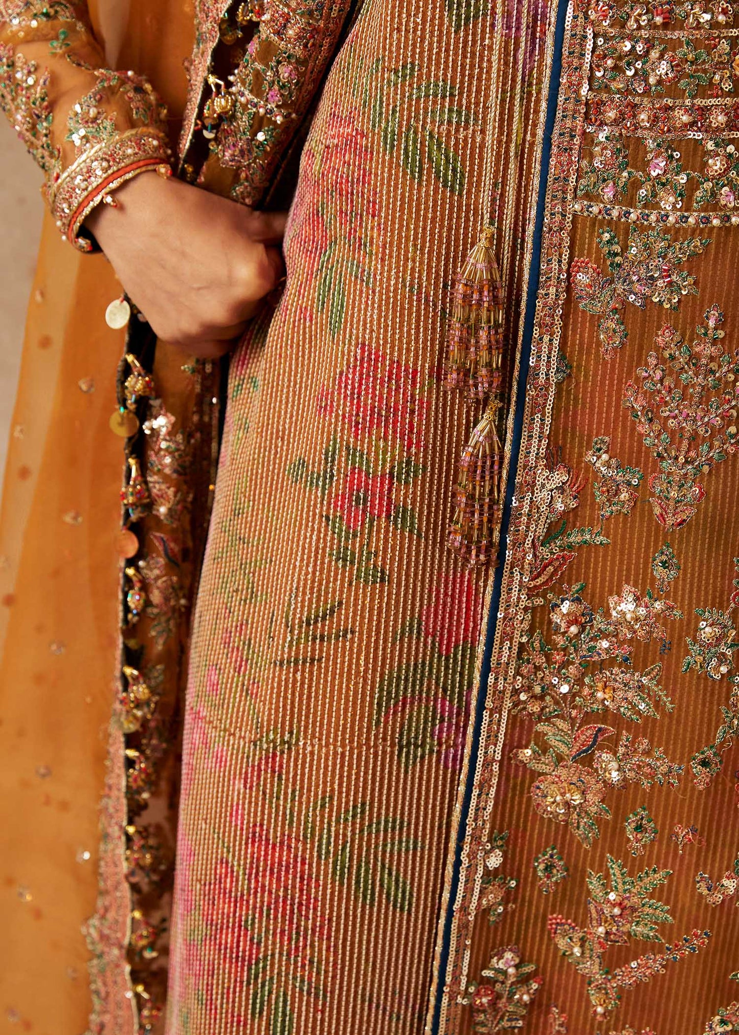 Hussain Rehar | Luxury Festive FW/24 | Zareena - Wedding Dress - Maria Faisal